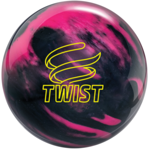 Brunswick Twist Pink Black Bowling Ball