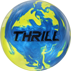 Motiv Max Thrill Pearl Blue Yellow Bowling Ball